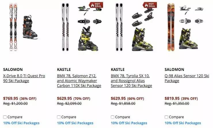 海淘滑雪用品的网站,海淘滑雪装备必须收藏的几个网站