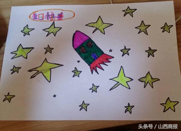 看看全国小朋友送给太空景海鹏老乡的生日“礼物”