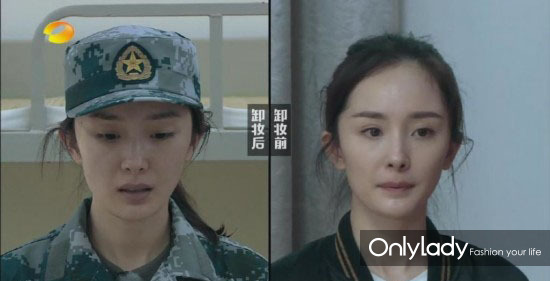 杨幂的素颜妆,杨幂的真实体重和身高