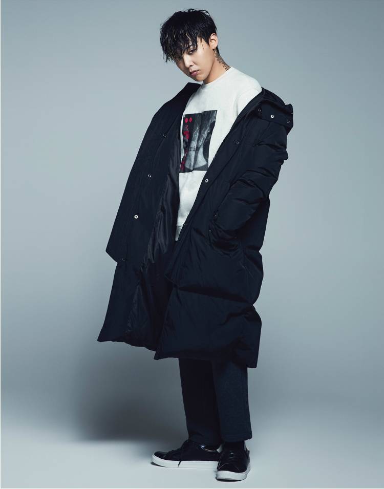 权志龙穿搭风格羽绒服,权志龙巴黎世家羽绒服