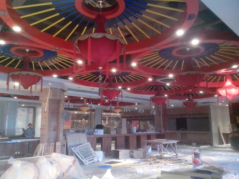 蒙古包烤全羊餐厅装修效果图,蒙古包餐厅的设计