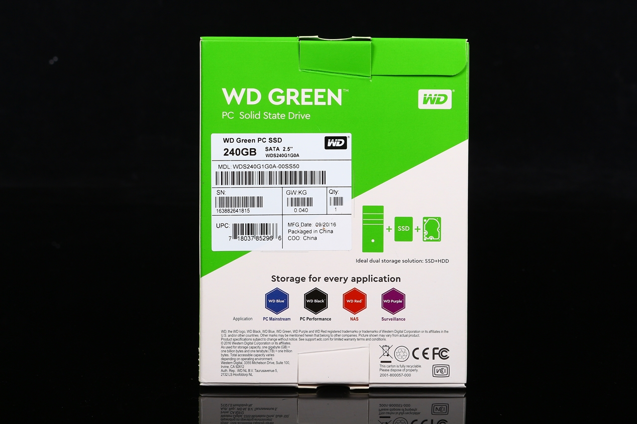 西数固态绿盘评测,西数ssd绿盘480固态硬盘评测