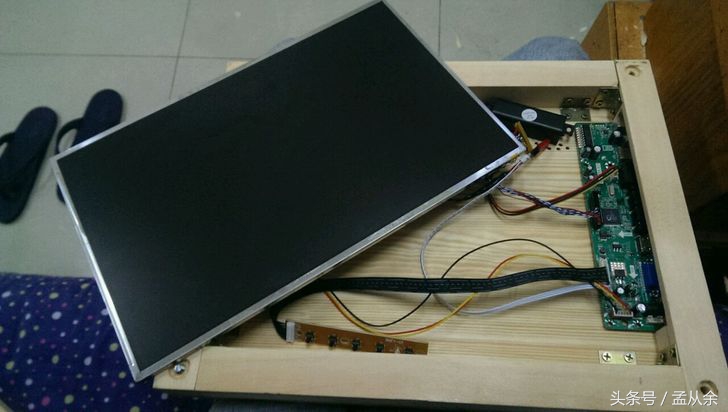废旧老笔记本屏幕改装成显示器,废旧笔记本改装成mini主机