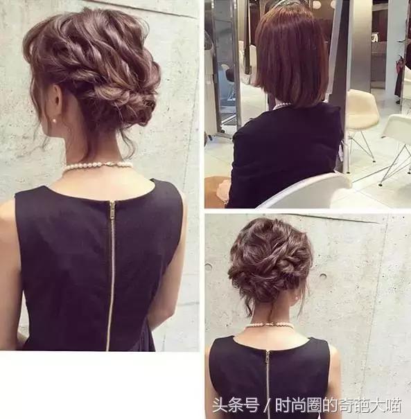 短发女2021流行短发中短发可扎,短发也能如此迷人