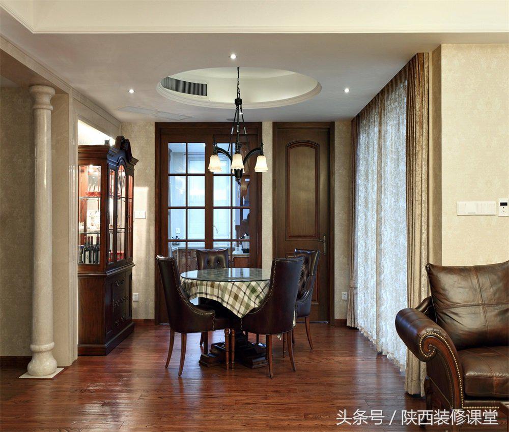 简美实木轻奢装修风格,高级奢华实木装修风格图片