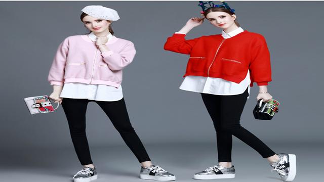 上衣大大大,裤子紧紧紧,秋冬都这么穿~