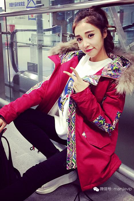 时尚棉衣又保暖又好看,时尚棉衣设计感