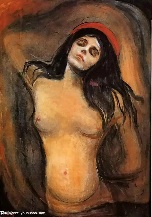 蒙克：你是青春期少女，可你是孱弱的禁欲系|小玉聊画