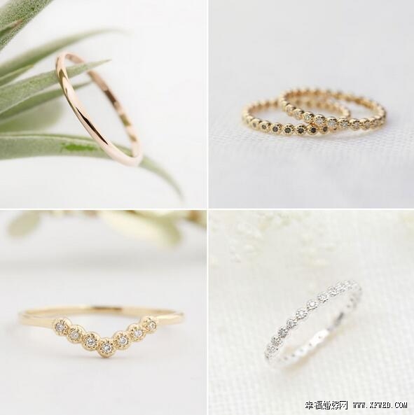 打造情侣对戒,纯手工制作金结婚对戒推荐