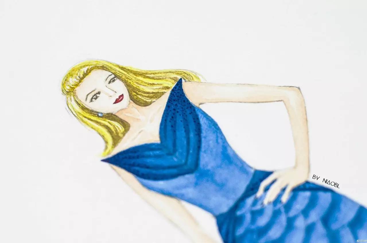 手绘简约风效果图,特别惊艳的手绘图成品