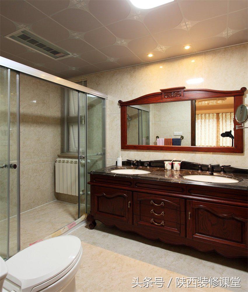 简美实木轻奢装修风格,高级奢华实木装修风格图片