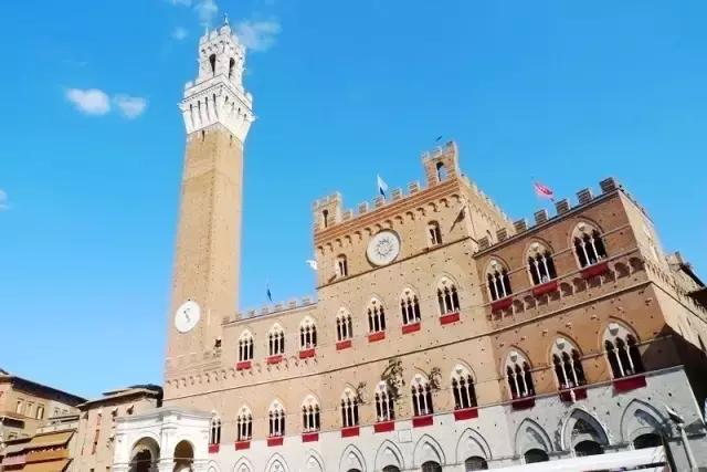 俯瞰锡耶纳,意大利锡耶纳教堂