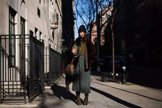 泰迪熊外套穿搭,超好看泰迪熊外套