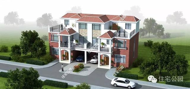 农村自建房双拼别墅4层,双拼自建房如何改为独栋