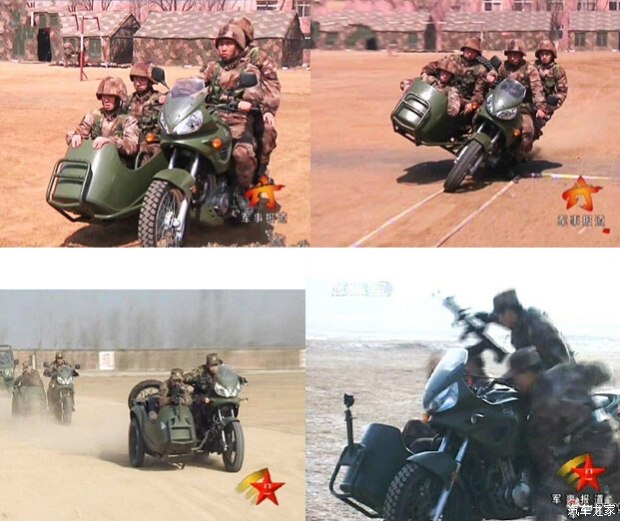 宋楠：评解放军嘉陵600*用军**摩托及技战术