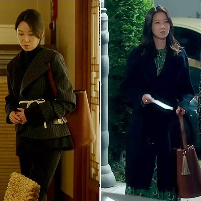 孔孝真同款棉袄,孔孝真穿搭灰色大衣