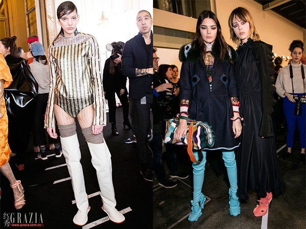 vetements袜子鞋白,vetements袜靴