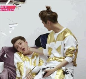 直男鹿晗遭大张伟“强吻”宁丑不屈，目击男男情侣相拥也是满脸懵