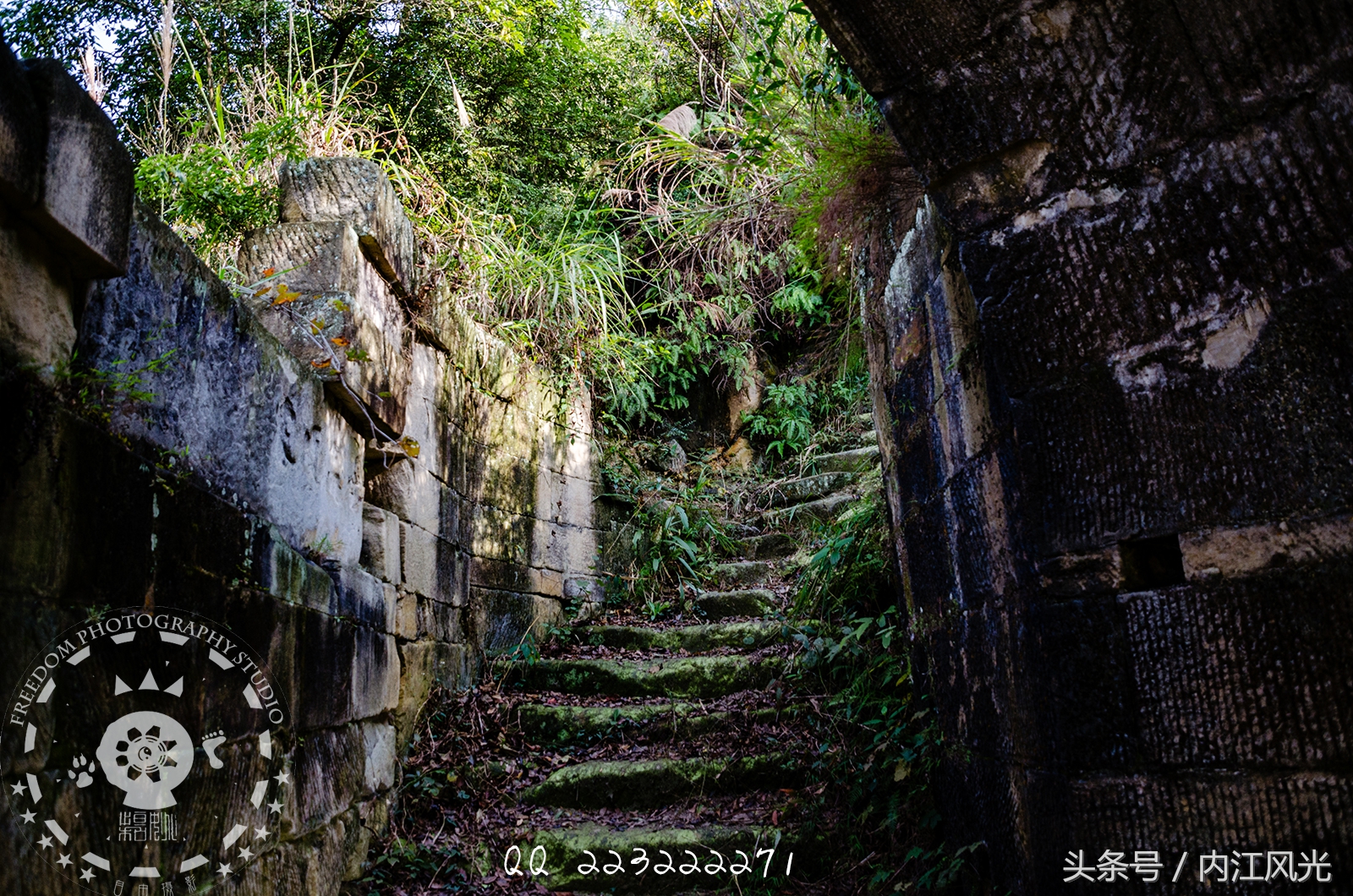 攀越震撼的内江威远高顶寨