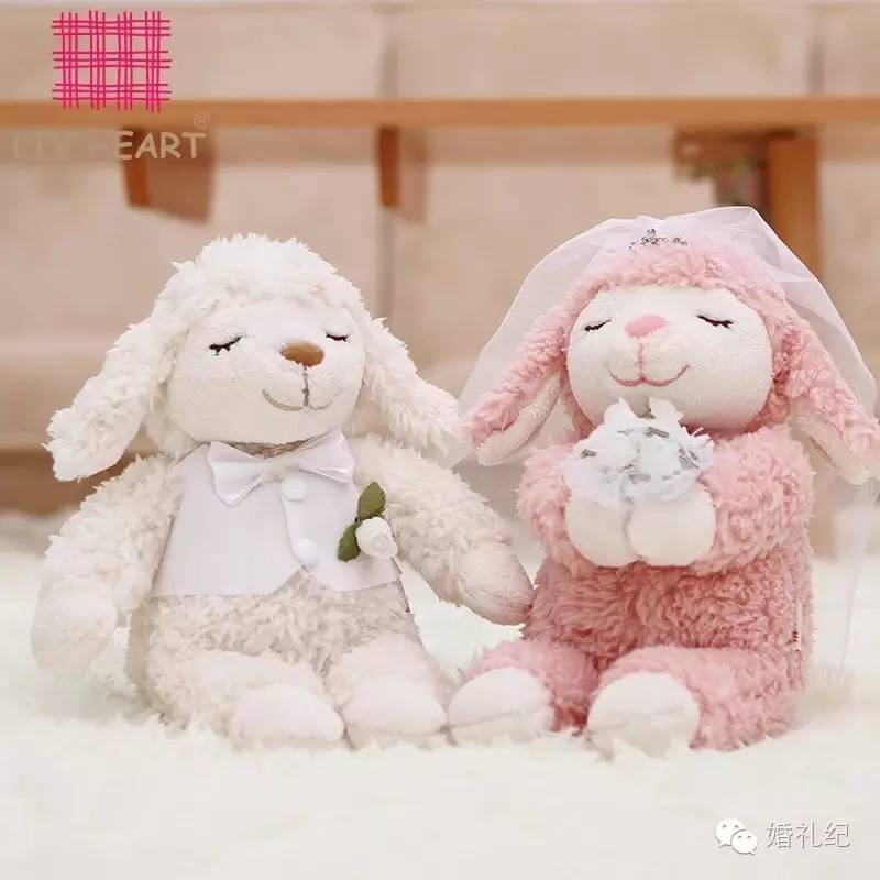 压床结婚娃娃,泰迪熊压床娃娃批发