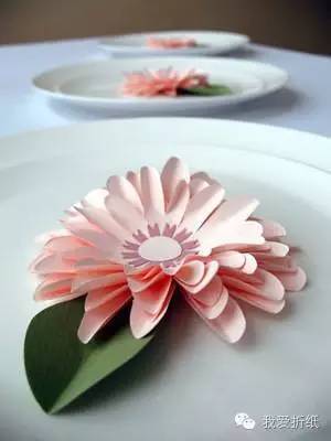 手工折纸花3-6岁儿童折纸,手工立体折纸花贺卡制作视频
