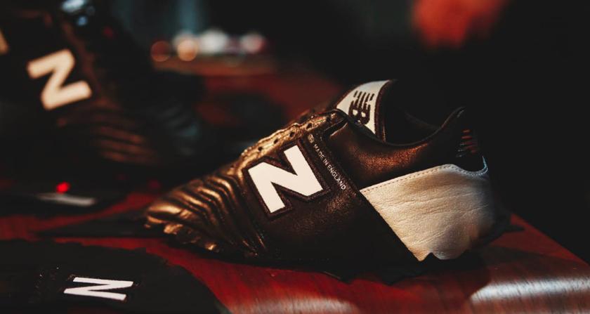 英格兰制造！newbalance全新袋鼠皮足球鞋