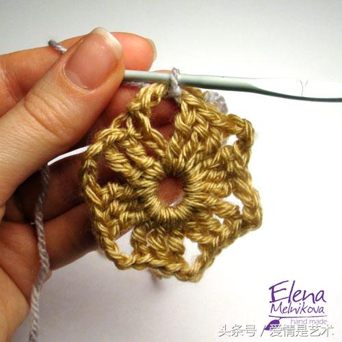 俄罗斯钩针编织教程,俄罗斯钩针钩法视频