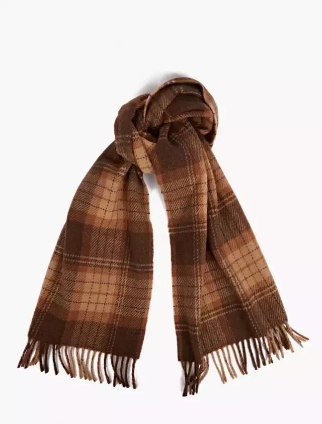 杨幂同款的围巾真洋气,杨幂同款格子围巾