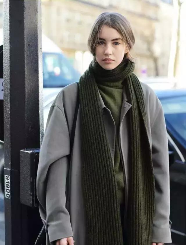 杨幂同款的围巾真洋气,杨幂同款格子围巾
