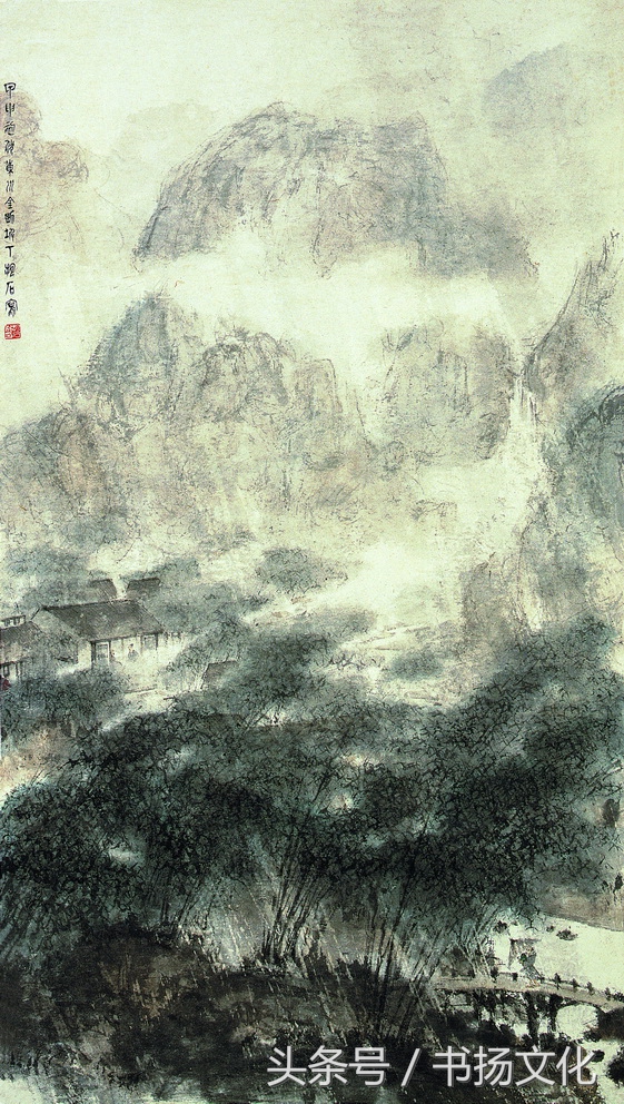中国画写意大师当代,明清山水画大师