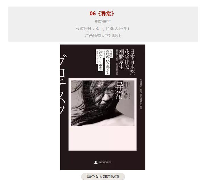 7本充满哲理的小说,7本深刻又虐心的爱情小说