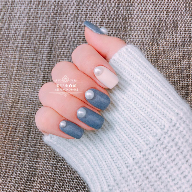 高大上豹纹美甲,适合冬天的皮草美甲