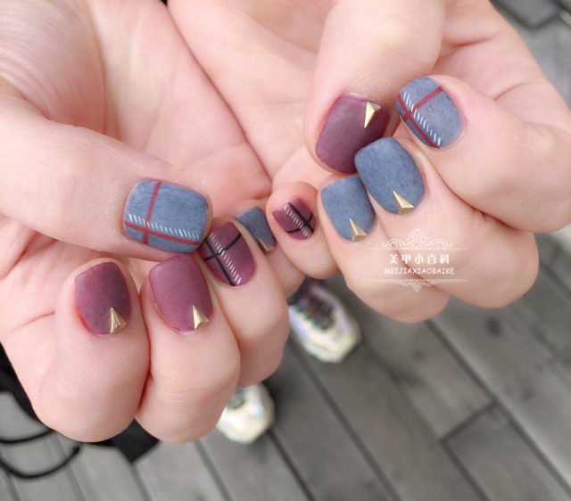 高大上豹纹美甲,适合冬天的皮草美甲