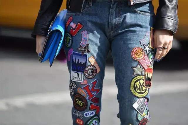 时尚新宠，DIY补丁徽章，明星们都中了“补丁毒”