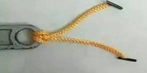 路亚竿八字环组的绑法图解,鱼线八字环绑法图解