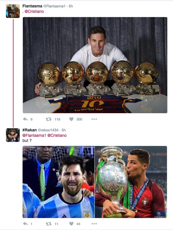 c罗金球奖发言落泪,c罗怎么评价梅西金球奖