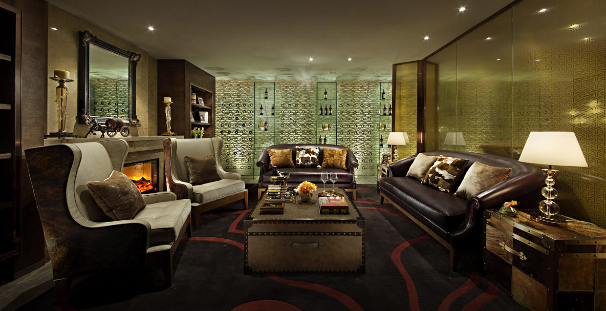 DHA室内设计作品分享:长春益田喜来登别墅会所