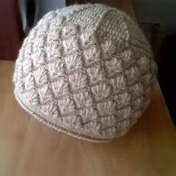 双元宝针织帽子的图解,织老奶奶帽子教程与图解