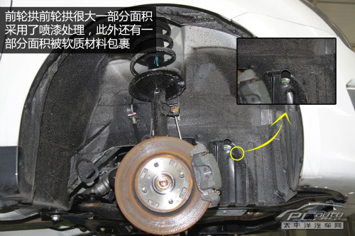 铃木雨燕底盘结构图片,铃木雨燕底盘解析