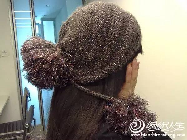 双元宝针织帽子的图解,织老奶奶帽子教程与图解