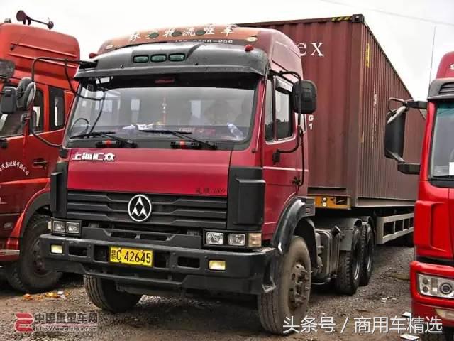 在市场上昙花一现的上海汇众重卡