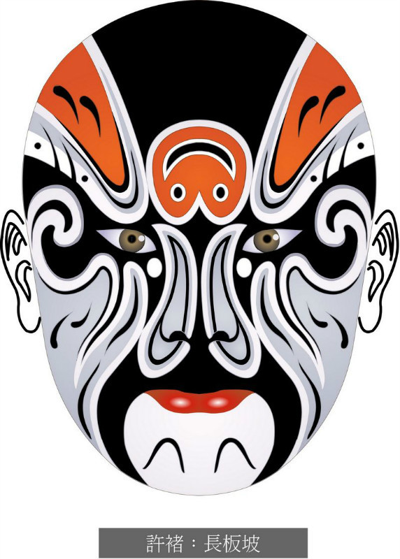 国粹脸谱重组画,国粹创意经典脸谱