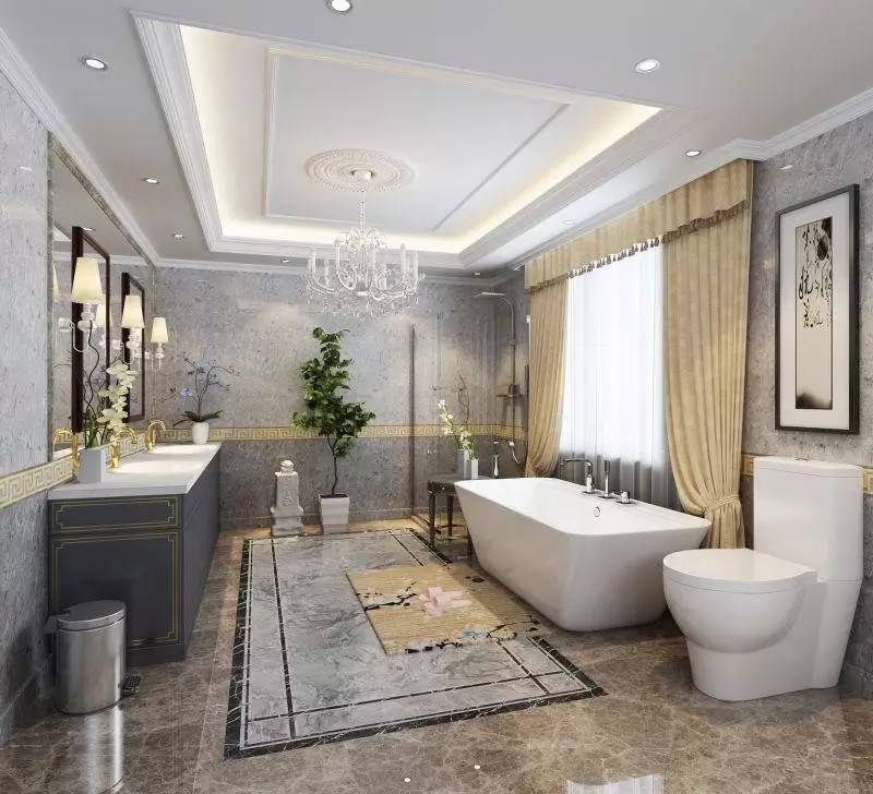 王文泉简欧别墅样板间室内设计,王文泉别墅设计