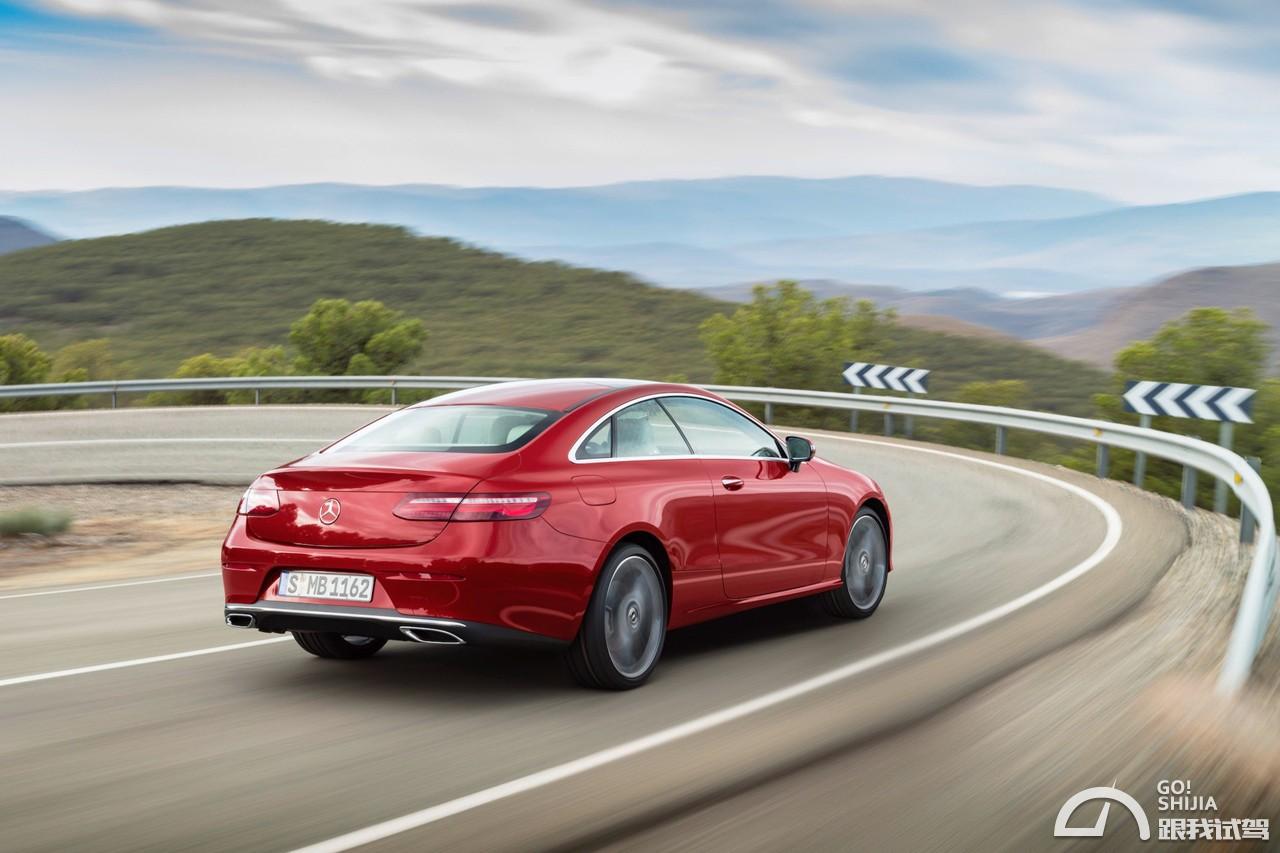 优雅的奔驰e级,优雅的coupe车型