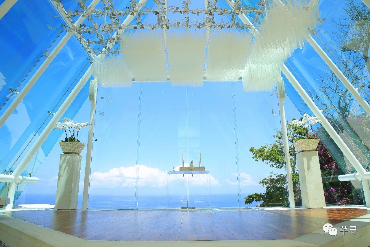 巴厘岛水之教堂,被上帝保佑的地方