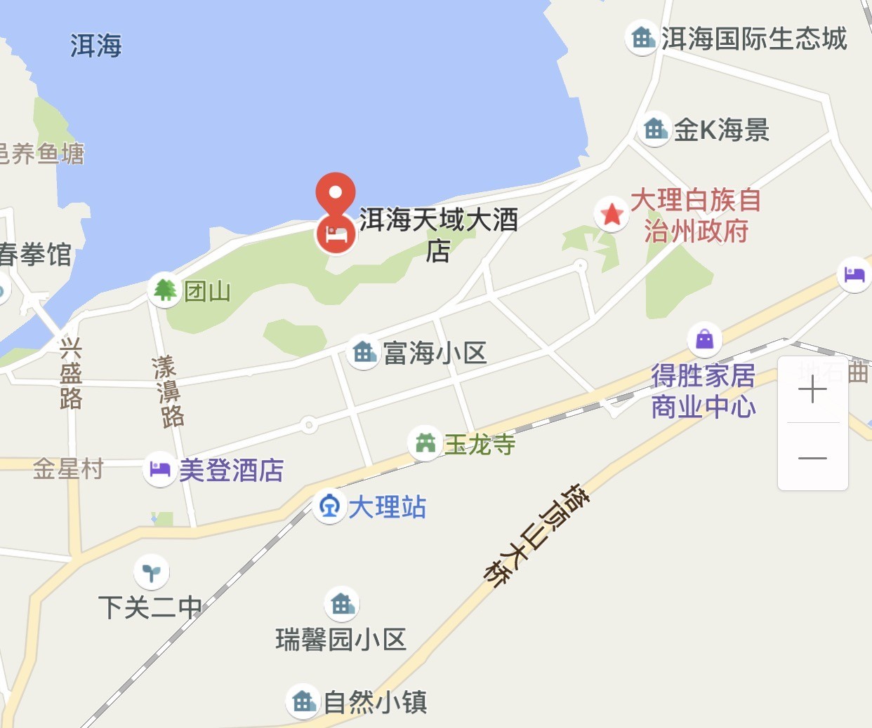 大理洱海天域英迪格酒店是连锁吗,洱海天域英迪格酒店官方电话