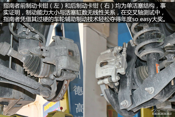 指南者底盘结构图,2017款指南者悬挂图解