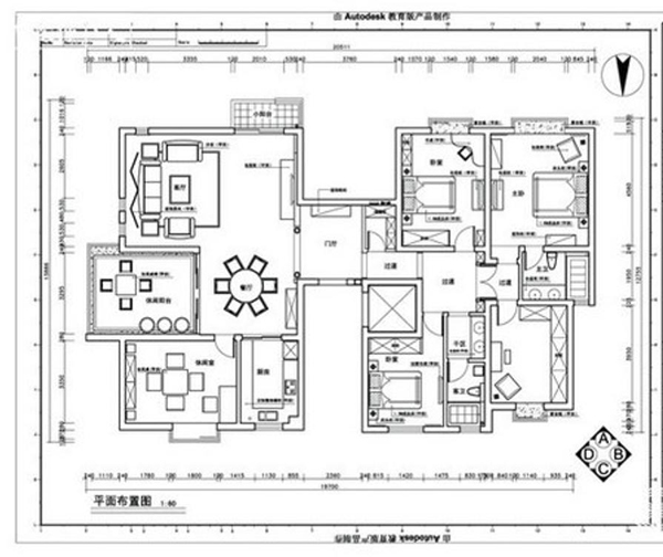 合肥巴黎都市105平装修案例,合肥装修设计山水
