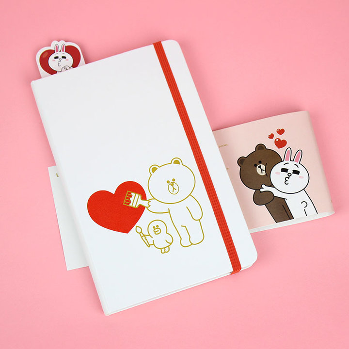 linefriends文具开箱,linefriends联动文具