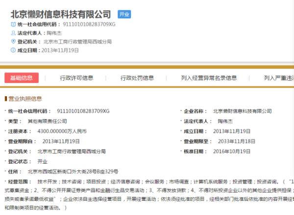 懒财网信托理财,搞信托找哪个公司靠谱